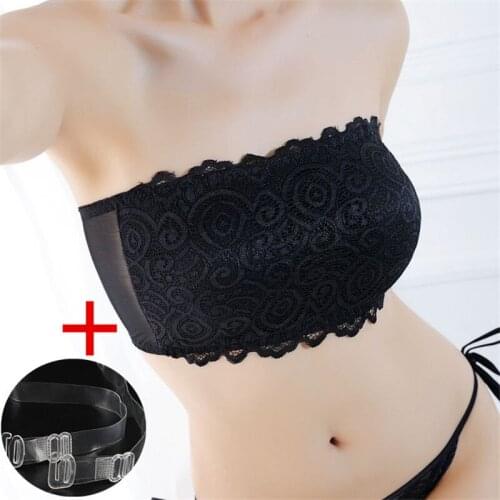 Hot 2018 Sexy Women Floral Sheer Lace Bralette Bra Crop Top Bustier Padded VS Summer Push up bh Female Brassiere Underwear
