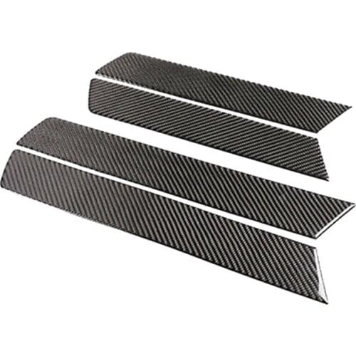 Carbon Fiber Printed Car Interior Door Panel Sticker Cover Moulding Trim for Honda CRV 2007-2011