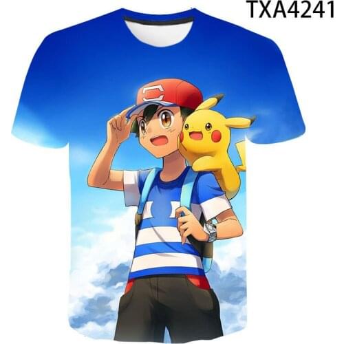New Summer Cartoon Anime 3D Print T Shirts Casual Men Women Children Cool Fashion Short Sleeve Boy Girl Kids Funny Tops Tee