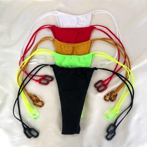 Sexy Personalized Bikini Set Underwear Body Jewelry Customize Acrylic Chain Accessories Fashion Summer Beach Swimsuit Party Gift