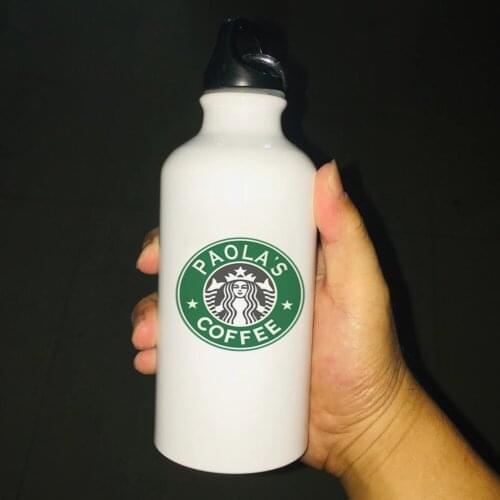 Custom Name Sports Water Bottle Camping Hiking Juice Water Bottle Friends Birthday Gift Christmas GIft