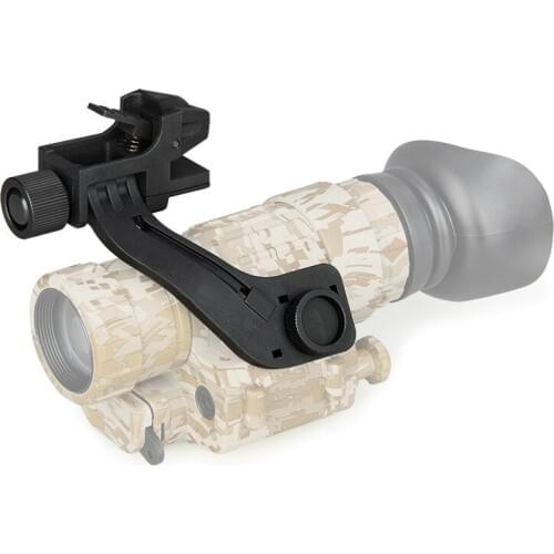 Tactical Pom J Arm Mount Bracket Helmet NVG Mount For AN/PVS14 Night Vision Goggles