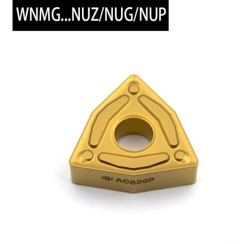 WNMG NUG NUP NUZ Paech Type Turning Inserts WNMG080408 AC830P AC510U AC520U AC410K HIgh-Quality Machine For Lathe Tool Holder