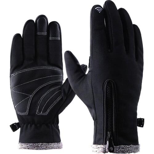 Outdoor Anti-slip Snowboard Ski Gloves Thermal Waterproof Touch Sreen Skiing Gloves Snow Winter Bike Cycling Bicycle Gloves Men