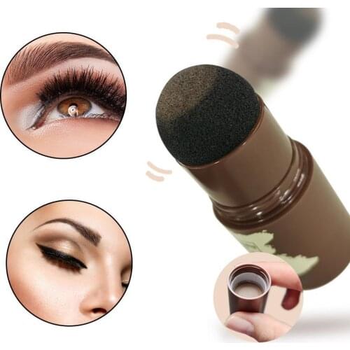 Waterproof Brow Powder Eye Eyebrow Definer Brow Powder Eyebrow Stencil Eyebrow Stamp Contouring Stick