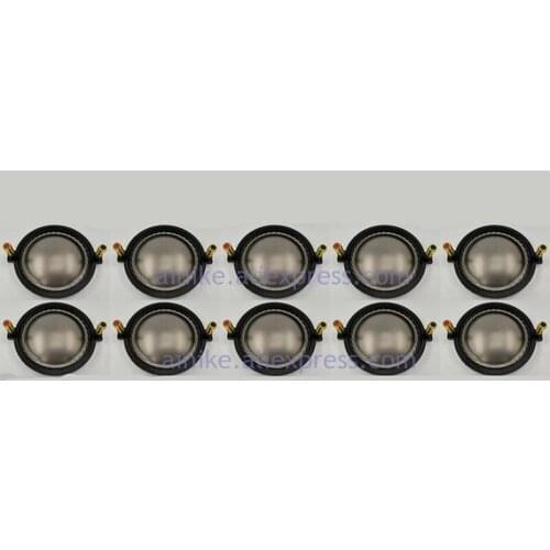 10pcs/lots Replacement Titanium Diaphragm for B&C DE800, WGX800-8 Driver 74.46mm CCAR flat wire 8 ohm or 16 ohm