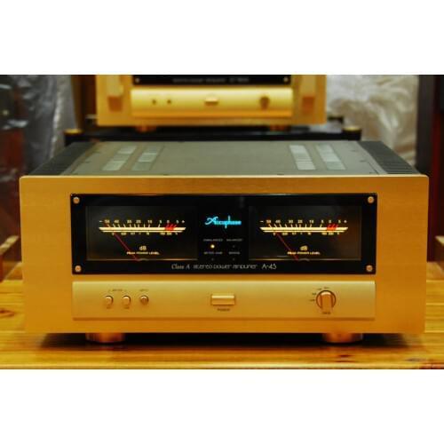1:1 Copy Accuphase A45 Direct Engraving Circuit, Seiko-made Pure Class A Power Amplifier 90W*2