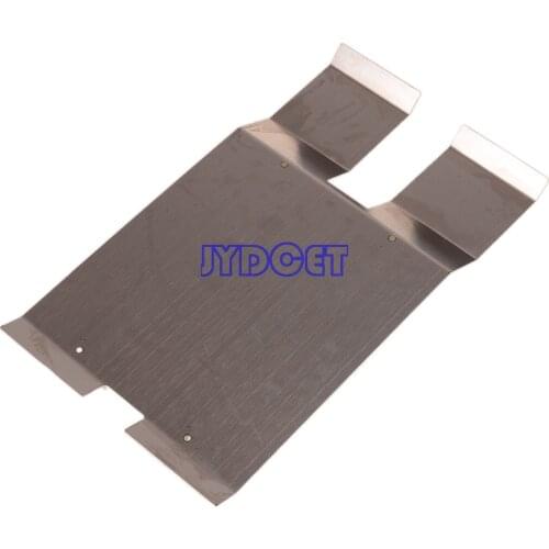 1pc Stainless Steel Armor Chassis Body Plate Fully Protector 1:10 For RC TRAXXAS 1/10 E-REVO Summit REVO 3.3