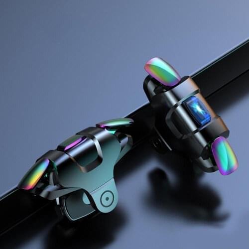 2Pcs Mobile Gaming Trigger Button Game Console Controller Joystick for PUBG Sensitive Touch Easy To Install Games Accessories