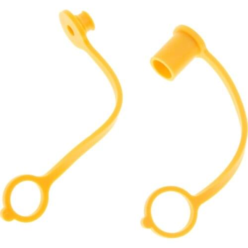 2Pcs Propane / Natural LP Gas Quick Disconnect Quick Connect 1/4" Cap & Plug