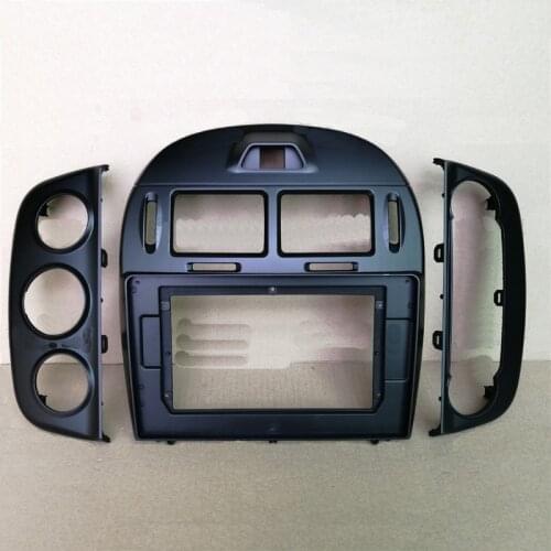 Car Fascias Navigation Fascia Dash Frame Kit For 10" ~ 10.2" Universal Android Multimedia Player For Kia Cerato 2017 2018