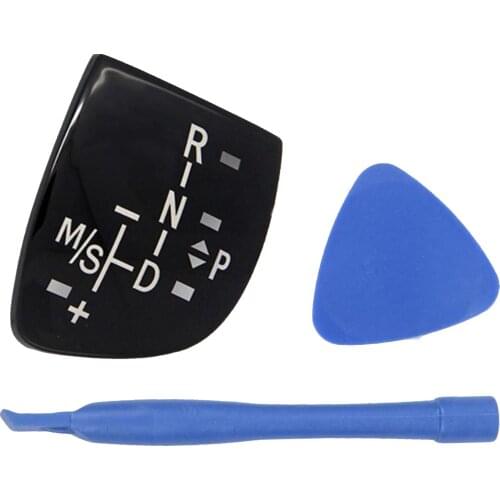 Car Shift Knob Panel Vehicle Accessories For BMW new 5 series 1 /3 /7, series X1 X 3 X5 Gear Sticker Shift Knob Panel