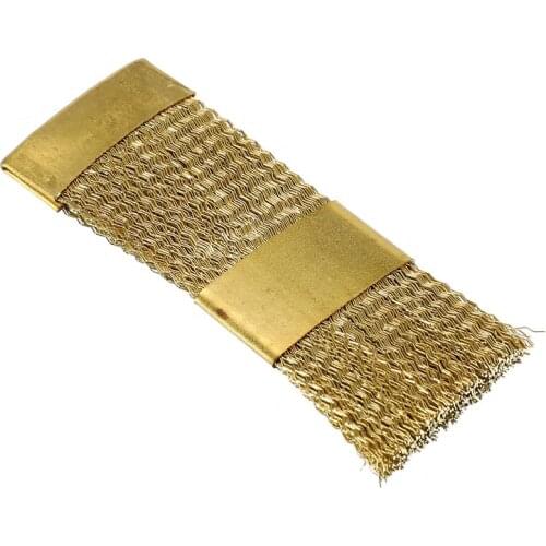 Nail Drill Electric Drills Cleaner Manicure Material Copper Flat Brush Portable Copper Wire Drill Brusher For Dental