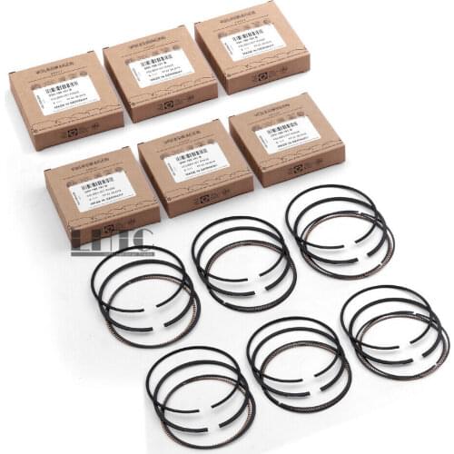 6x 03H198151B Φ89mm Piston Rings Set For Porsche Cayenne 3.6 For AUDI Q7 VW Touareg Passat CC R36 Phaeton 3.6L FSI VR6