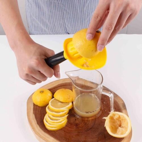 Kitchen Accessories Orange Lemon Juice Tool Plastic Convenience Manual Squeezer Citrus Juicer Press Portable Manual Juicer