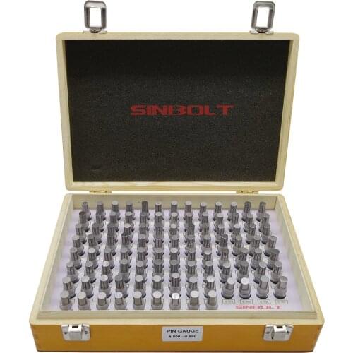Metric Pin gauge/pin gauge Set,8.000mm--8.990mm(Interval: 0.01,100pcs),fast delivery