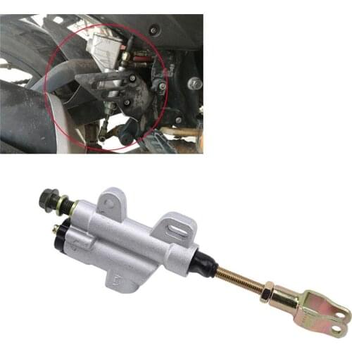 Rear Brake Master Cylinder Pump For Chinese Silver Motorcycle Rear Brake Pump50cc 90cc 110cc 125cc NEW Tools