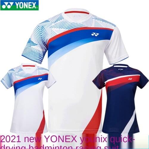 New YONEX sport Jersey quick dry clothing sportswear badminton t-shirt for men women original 110451