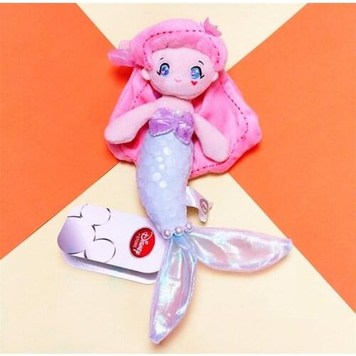Original Disney Ariel Princess Plush Toy Doll 23cm High Quality Childrens Gifts