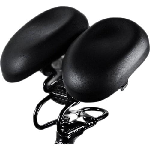 Bicycle seat cushion mountain bike seat comfortable nose-less saddle healthy bend bicycle dead flying accessories