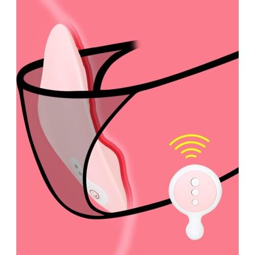 VATINE Portable Clitoral Stimulator Female Masturbation Invisible Vibrating Egg Wireless Remote Control Wearable Panty Vibrator