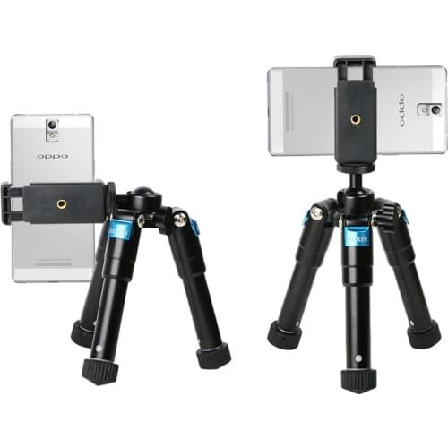 Professional Aluminum Portable DesktopTable Mini Camera Tripod Tripode with swivel Ball Head for Canon Nikon DSLR Mobile phone