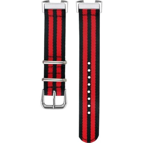 Colorful Watchband Nylon for Fitbit Charge 3 Charge 3 Sport Smartband Replacement Smart Watch Accessories for Fitbit Charge 3