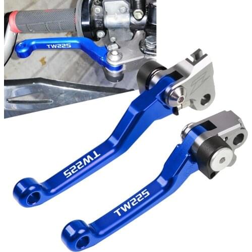 Motocross Dirt Bike CNC Pivot Brake Clutch Levers For YAMAHA TW225 TW 225 2002-2017 2016 2015 2014 2013 2012 2011 2010 2009 2008