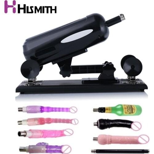 Hismith Upgraded Sex Machine Gun for women Female Masturbation dildo machine Adjustable Angle Multi Speeds