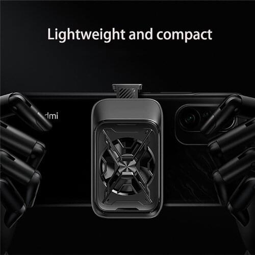 For Redmi K40 Pro Back Clip Cooling Fan Heat Sink Radiator for Black Shark 4 Phone Cooling Back Clip Fan