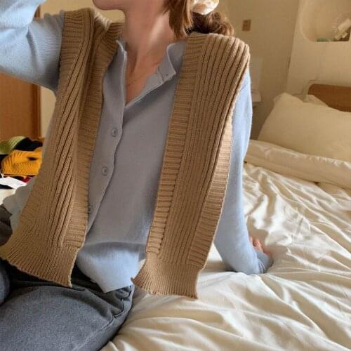 Womens Sweaters Japanese Kawaii Ulzzang Vintage Ins Loose Casual Lazy Sweater Female Korean Harajuku Clothing For Women