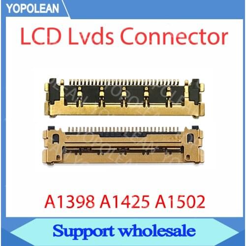 10pcs Brand New LCD LED LVDS Cable Connector 30 pin For Macbook Pro Retina A1398 A1425 A1502 2012-2015