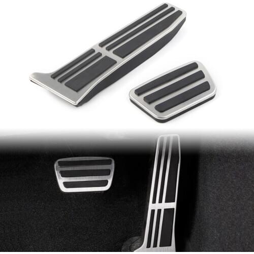 2Pcs Car Foot Pedal Gas Brake Pad Non Slip Cover For Toyota RAV4 Avalon 2019 Camry 2018 & For Lexus ES GS 2018