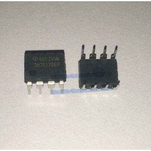 30pcs/lot SN75176BP SN75176 DIP8 IC DIFF BUS TXCVR