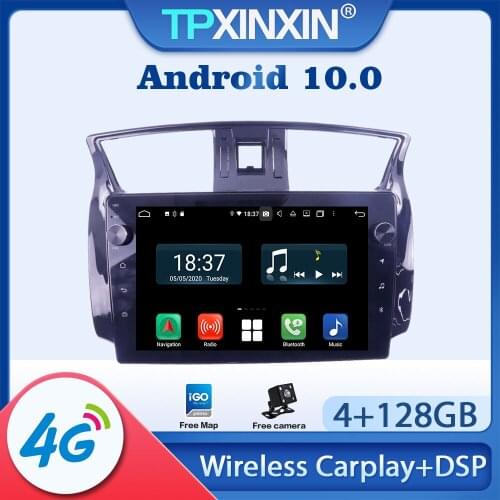 Android 10 Car Radio For Nissan Sylphy 2012 -2017 Multimedia Video Audio Recorder DVD Player Navigation GPS Auto 2din Accessries