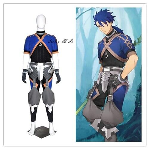 Cu Chulainn FGO Cosplay Fate/Grand Order Cu Chulainn cosplay costume Full Set custom made halloween costumes gift