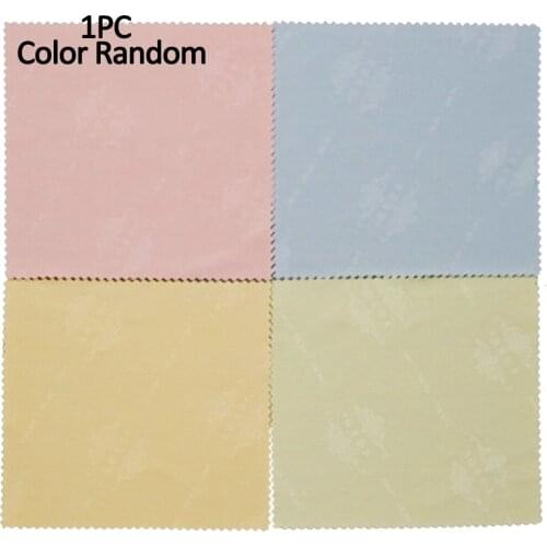 Microfiber Glasses Cleaner 14*17cm Glasses Cleaning Cloths for Lens Phone Eyeglass Cleaning Wipes Random Color