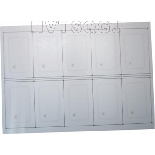 300pcs free shipping Guangzhou factory provide, pvc rfid I code 2 iso 15693 inlay