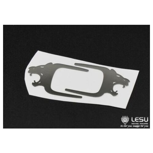 LESU Cab Door Handle Sticker 1/14 TAMIYA DIY RC MAN Tractor Truck Model K019-9 TH04830-SMT5