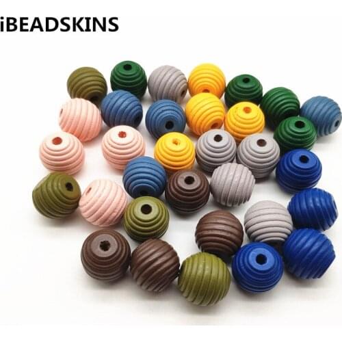 New arrival! 18x17mm 100pcs Environmental Paint stripe round-shape beads For Earring parts Earring handmade jewelry DIY making