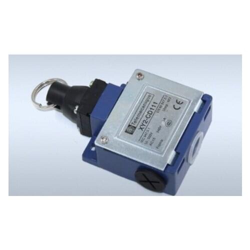 New Travel switch XY2-CD111 cable pull switch cable pull switch limit switch silver point