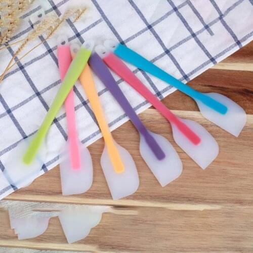 Silicone Integrated Spatula Translucent High Temperature Resistant Cake Spatula Cake Tool Kitchen Baking Tool