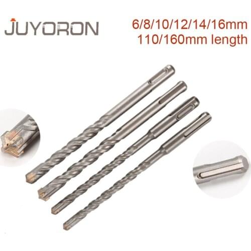 1pc 4 6 8 10 12 SDS Plus Hole Saw Drilling 110mm 160mm Electric Hammer Drill Bits For Wall Concrete Brick Masonry Bit