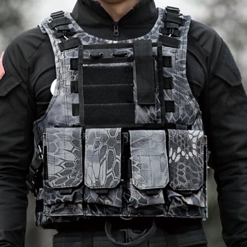 Tactical Vest Military Airsoft Assault Molle Vest Equipment Outdoor Clothing Hunting Camouflage Vest Combat Waistcoat
