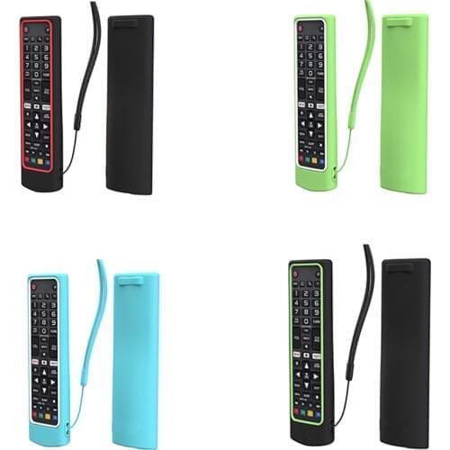 High Quality Silicone Case for LG Smart TV Remote AKB75095307 Shockproof Protective Cover for LG TV Remote