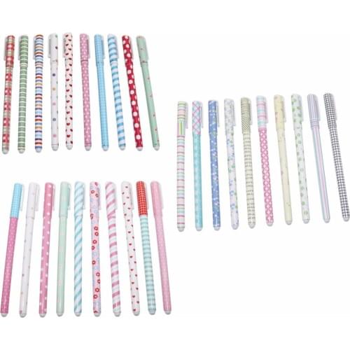 10 Pcs Colored Pens Flower Gel Pen Cute Stationery Child Gift kawaii school supplies Office Material Drawing Pen