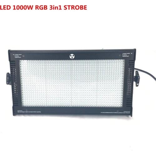 1000W LED RGB 3in1 STROBE Strobe Light dmx Super bright 1000W Warm White light DMX Strobe Flash Light COB Led Strobe Light
