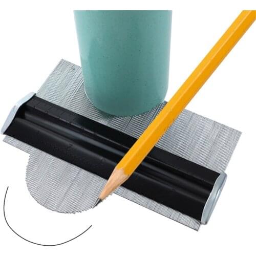 6‘’ 150mm Metric/british System Metal Contour Profile Copy Gauge Marking Tool Tiling Laminate Tiles General Tools