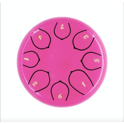 6-inch 8-tone 47 diatonic ethereal drum color hollow drum Sanskrit drum forget dust drum forget worry drum