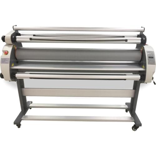 63Inch Vinyl Banner Laminator Outdoor And Insoor Signage Roll Laminator With Air Compressor Film Laminating Machine